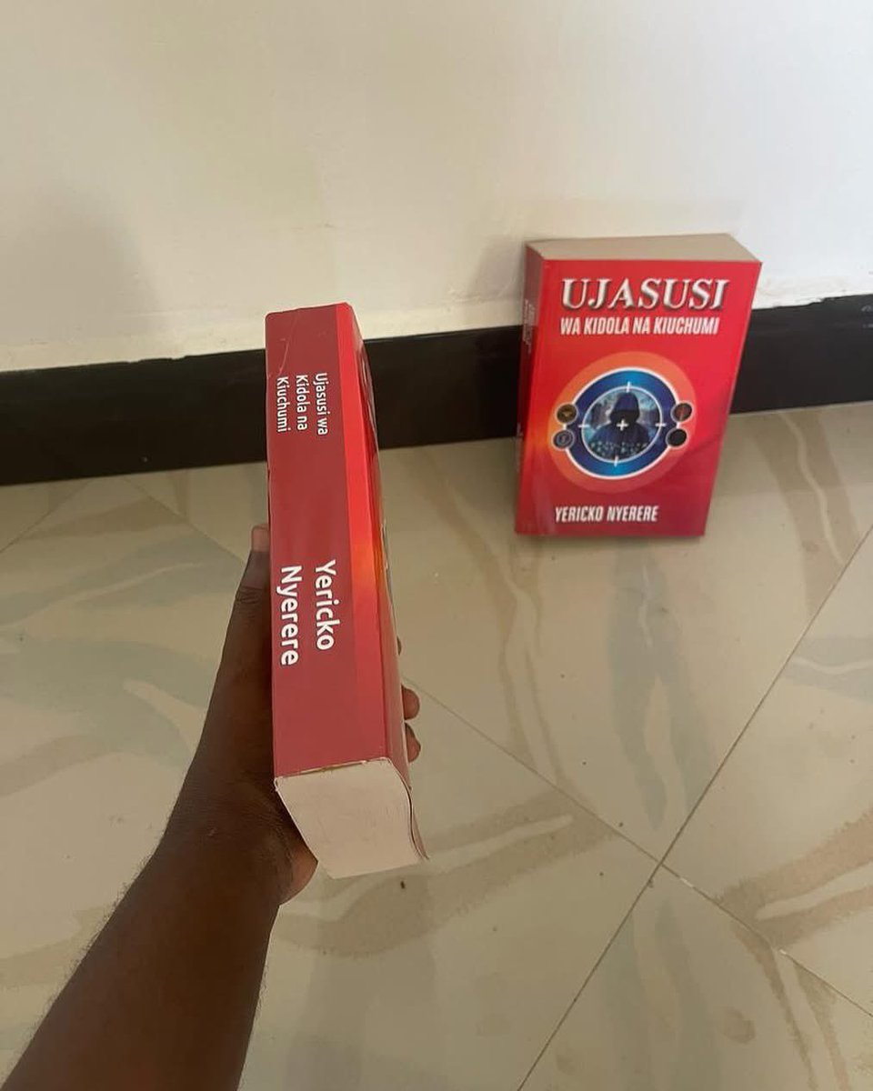 VitabuYericko's tweet photo. ZAWADI YA FAINALI YA SIMBA

Pata Kitabu cha UJASUSI kwa 25,000 tu badala ya bei halisi ya 80,000/=.

Lipia kwa:

Lipa Tigo 7489022
Lipa Voda 5352627

M-Pesa. 0755865544
TIGOPESA 0715865544

CRDB BANK AC No 0152241955000 (YERICKO NYERERE).

Dar ni free delivery
Nje nauli 8,000/= https://t.co/RrKZyMStEW