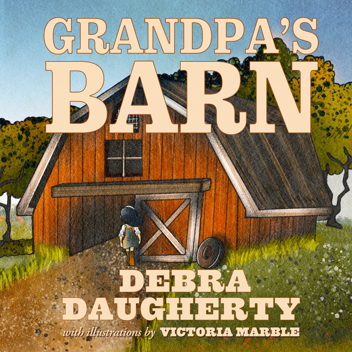 dmddeb's tweet photo. Book birth announcement:  IT'S A PICTURE BOOK!                  
Debra Daugherty, author, and Victoria Marble, illustrator, are proud to announce the arrival of their latest picture book.
Book's name: Grandpa's Barn
Date of birth/Pub date: April 29, 2025, 12:00 AM
Amazon, B &amp; N https://t.co/Omb4E8rgBj