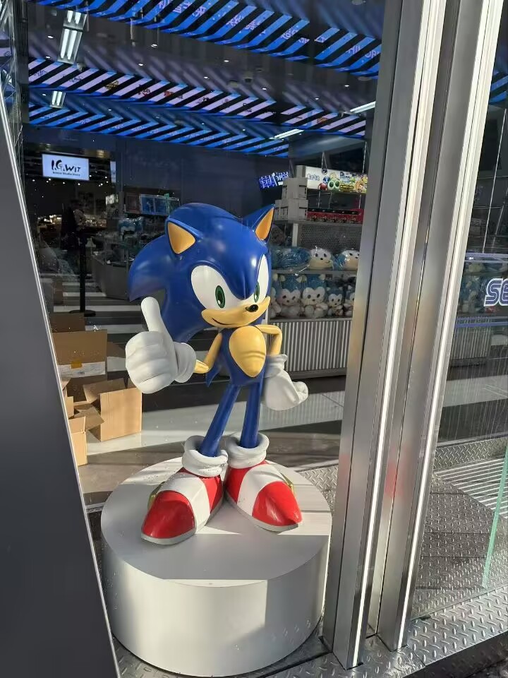 sonicoll's tweet image. 上海世嘉旗舰店提前探店
即将于5月1日开业
#索尼克
#索尼克同好
#SonicTheHedgehog