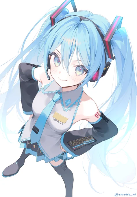 #初音ミク えっへん 