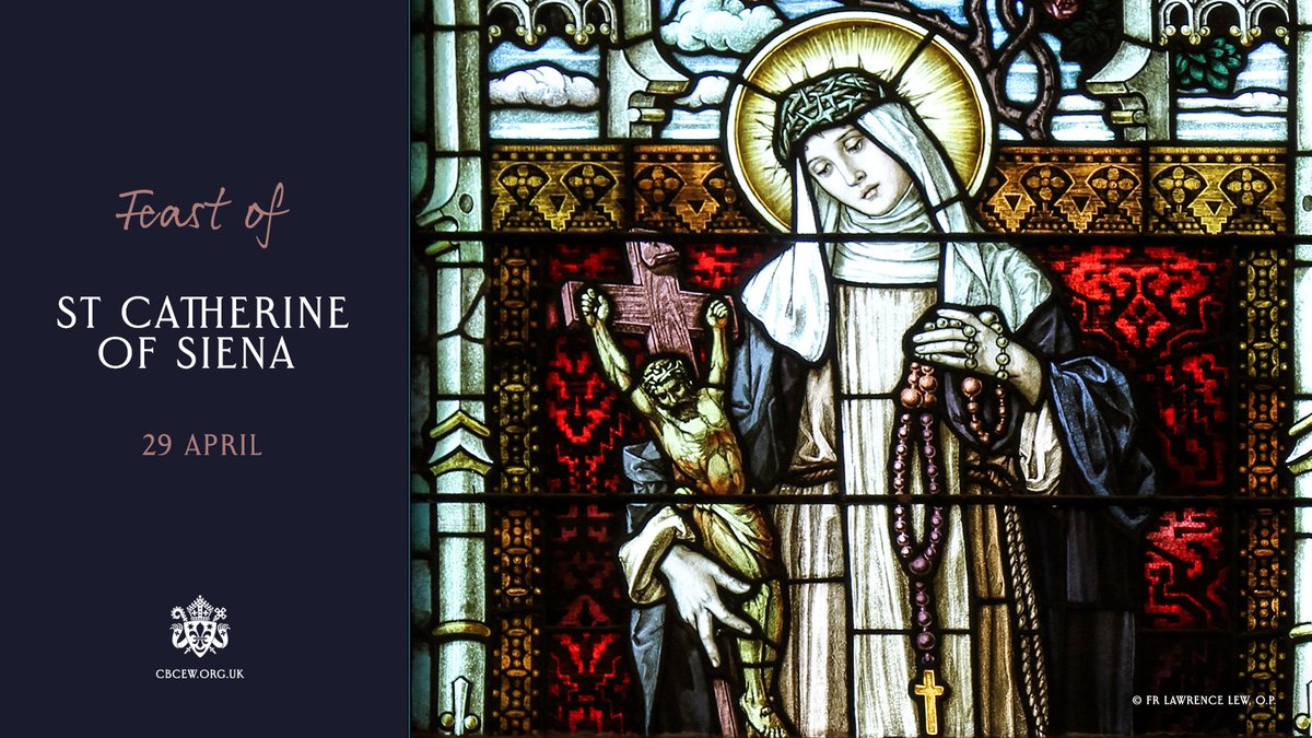 O God, who set Saint Catherine of Siena
on fire with divine love
in her contemplation of the Lord’s Passion
and her service of your Church,
grant, through her intercession,
that your people,
participating in the mystery of Christ,
may ever exult in the revelation of his glory.
