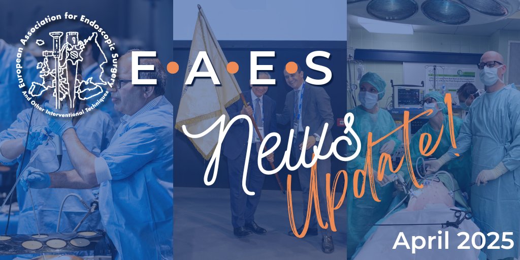📣 The latest #EAES newsletter is out!
#EAES2025 reg is OPEN – members get a discount!
Bid now to host the 2027 Symposium on Innovation in Surgery
New EAES–Intuitive robotics course
Interview: Treasurer candidate Marek Šoltés
Read it here: mailchi.mp/eaes.eu/eaes-e…
#Surgery