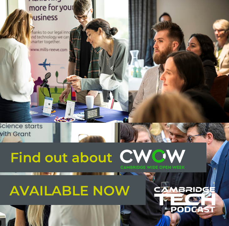 CamTechPod's tweet image. From a single day to an entire week, Cambridge Wide Open Week (CWOW) is back and bigger than ever! With just six weeks to go until CWOW, we caught up with creator, Prashant Shah.
Tune in on your chosen podcast platform to subscribe and listen.
#CamTechPod #CWOW2025