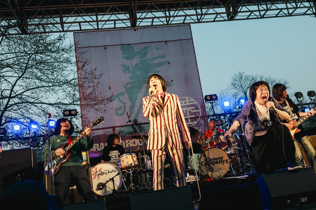 【ARABAKI ROCK FEST.25】
2025年4月26日(土) - 4月27日(日)
国営みちのく杜の湖畔公園北地区・エコキャンプみちのく

＜​DAY-1＞
ARAHABAKIステージ LIVE PHOTO

THE COLLECTORS×フラワーカンパニーズ
Guest：田中ヤコブ(家主)

Photo by Team SOUND SHOOTER
 
⚡️#ARF25AGOGO 🔥
#ARABAKI
#アラバキ