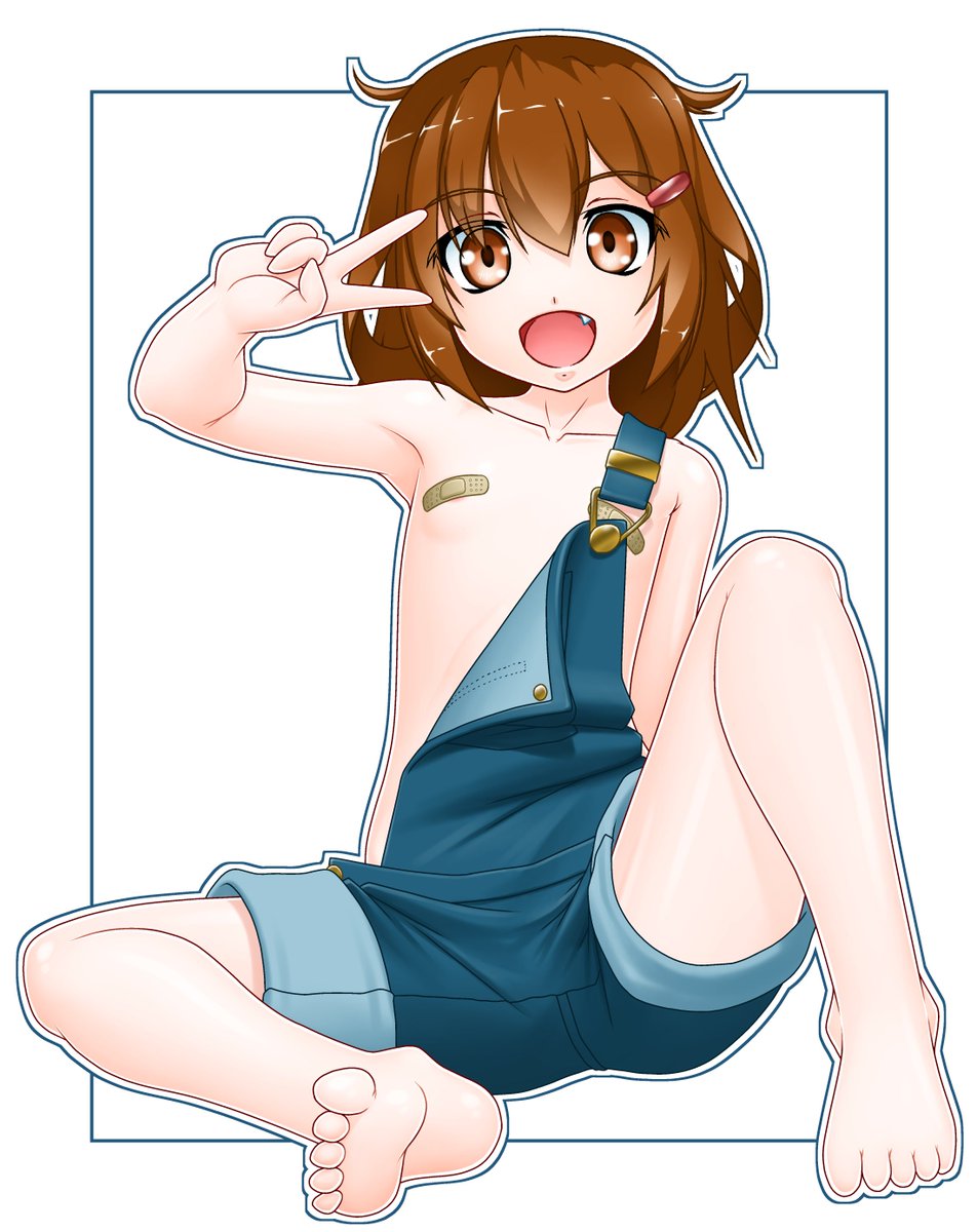 過去絵弄りでいかづちさん4態 