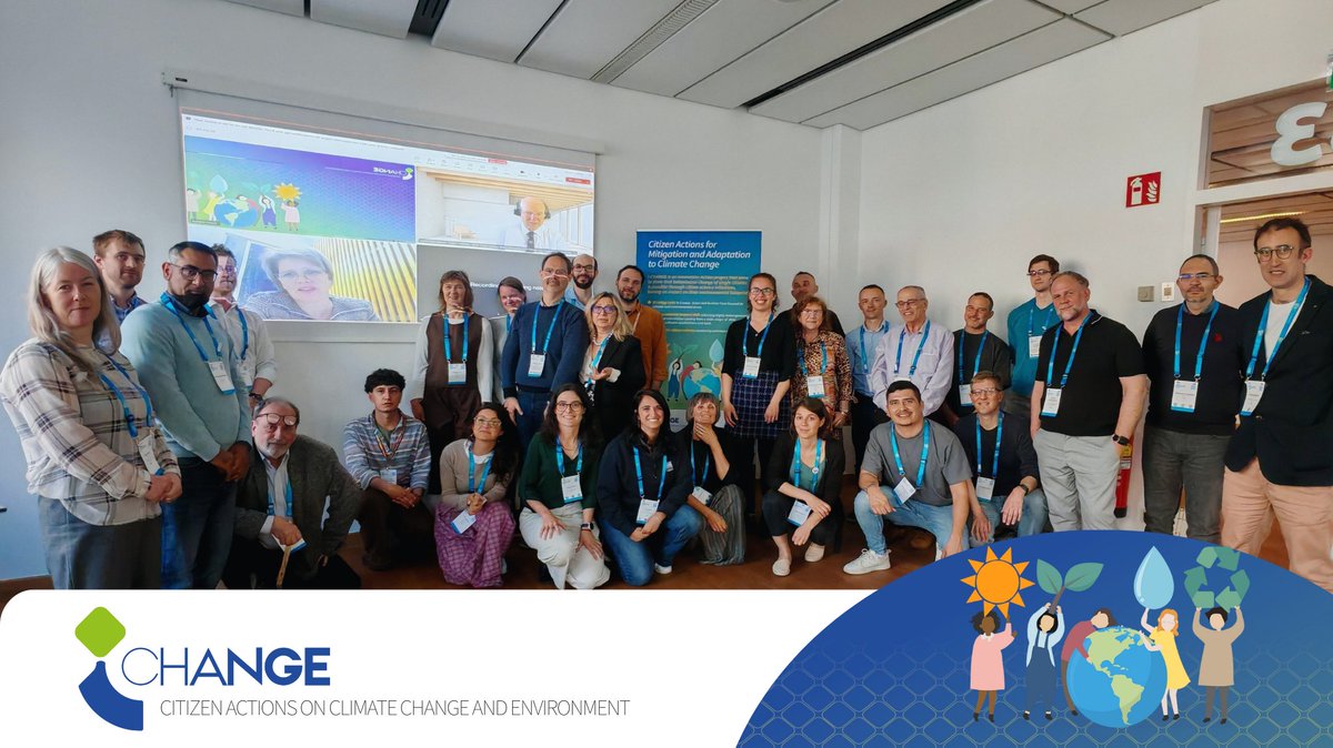 I-CHANGE (@ichange_eu) on Twitter photo 🚀Yesterday marked the final event of #ICHANGE at the <a href="/EuroGeosciences/">European Geosciences Union</a>!
👉Over the years, teh has brought together citizens, scientists, and communities across Europe to co-create solutions for #ClimateAction through #CitizenScience.
🙏A huge thank you to everyone! 🚀Yesterday marked the final event of #ICHANGE at the <a href="/EuroGeosciences/">European Geosciences Union</a>!
👉Over the years, teh has brought together citizens, scientists, and communities across Europe to co-create solutions for #ClimateAction through #CitizenScience.
🙏A huge thank you to everyone!
