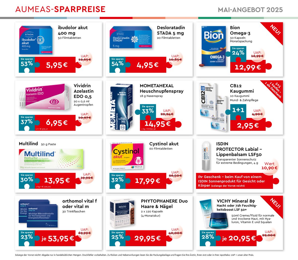 aumeas's tweet photo. 🌞 Mai-Sparpreise bei AUMEAS!
Bis zu 54 % Rabatt auf starke Gesundheitsprodukte – perfekt für den Frühlingsmonat Mai! 💐
📅 Gültig vom 1.–31. Mai 2025
📲 https://t.co/oHgPEAuBki
#MaiDeals #AUMEAS #Gesundheit #Frühling #Sparpreise https://t.co/WvgHvRwZav