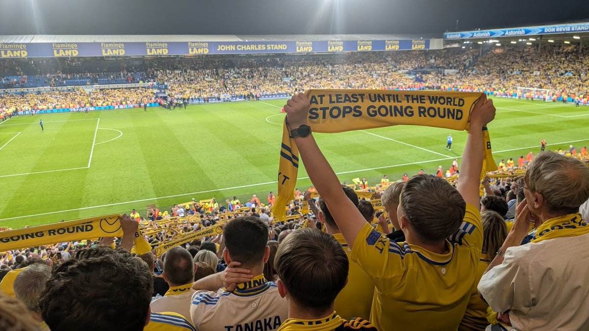 We're gonna stay with you forever 
#LUFC