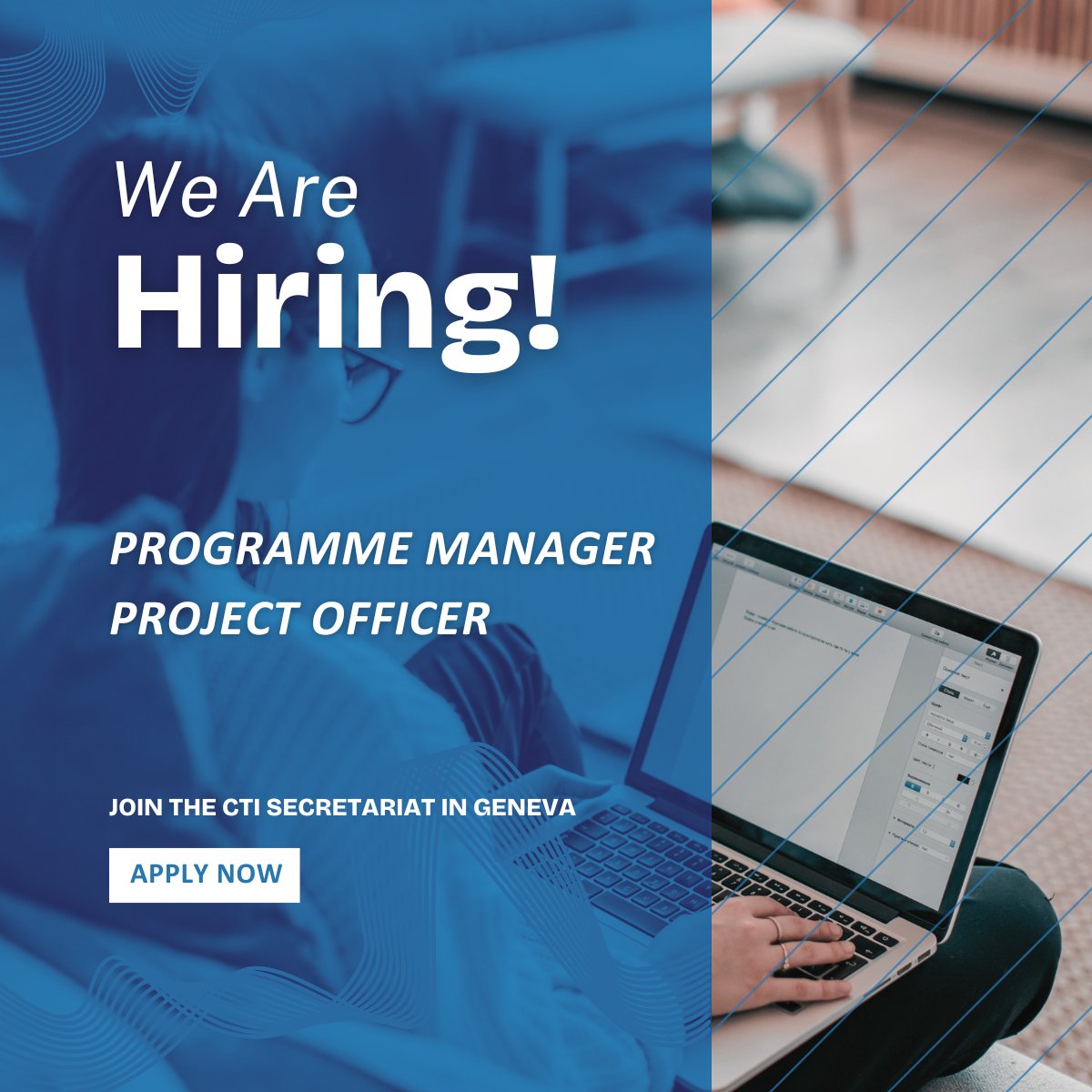 cti_uncat's tweet image. 🚨We&apos;re hiring!

CTI is looking for two new team members.  

Applications close 2 May 2025.  

Programme Manager: apply.workable.com/j/A9B30D1418
Project Officer: apply.workable.com/j/B9E3E4CB5B

🌍 Join us to support the ratification and implementation of UNCAT globally.