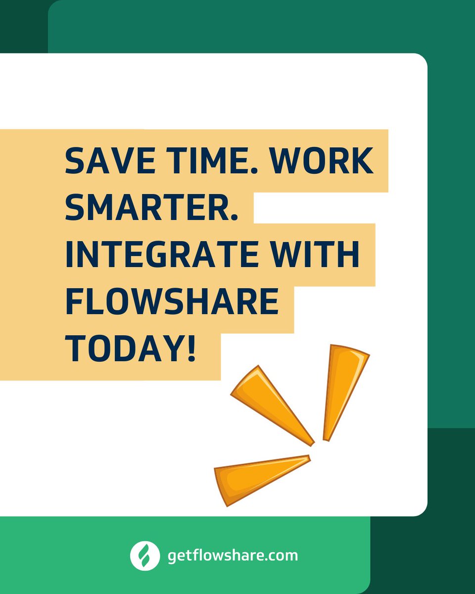 GetFlowShare's tweet image. 💡 Stay tuned as we dive deeper into each one. Got an integration you'd love to see next? Drop it in the comments!
#FlowShare #IntegrationSeries #ProcessSimplified #WorkSmarter #TechSolutions