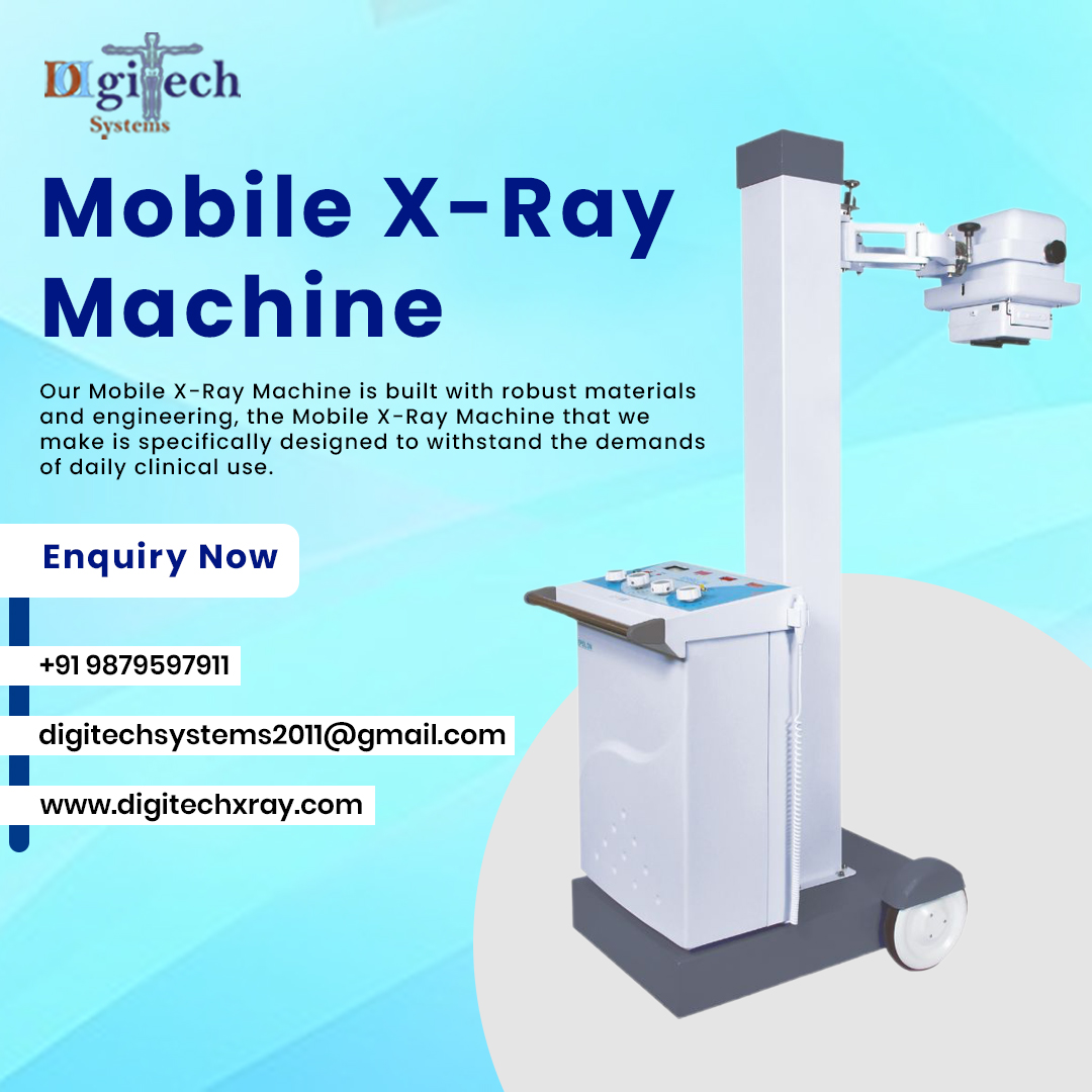 DigitechX_Ray's tweet image. 🩺 Precision on the Move with Our Mobile X-Ray Machine📍 Portable &amp;amp; Powerful
📞 Enquire Now to Upgrade Your Diagnostic Capabilities
📧 digitechsystems2011@gmail.com
🌐 digitechxray.com
📱 +91 9879597911
#MobileXRayMachine #XRayEquipment #DigitechSystems