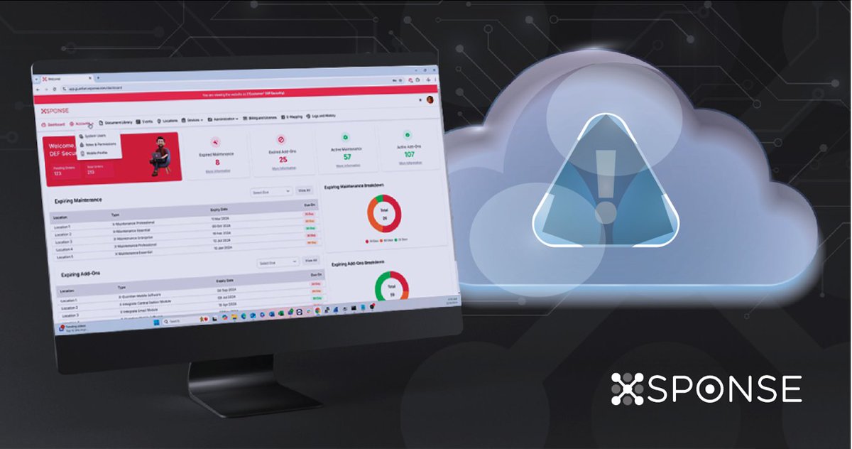 XSponseAI's tweet photo. Unleash the Power of Your Security Infrastructure with XSponse! At the core of our ecosystem, X-Guardian seamlessly integrates via web APIs to  provide full visiblity across all devices. Running on secure AWS cloud, it enables real-time monitoring &amp; alerts.https://t.co/Drf3ryt9z7 https://t.co/TznltgBs75