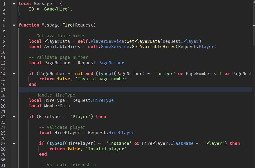 gillerndev's tweet photo. @grilme99 Imo yes. I think a common 'BaseObject' class that everything inherits from + the ability to make other classes inherit from it is ideal for high level programming. Makes things very quick and straightforward and no restrictions like cyclic dependencies https://t.co/5BqNWmZ1tu