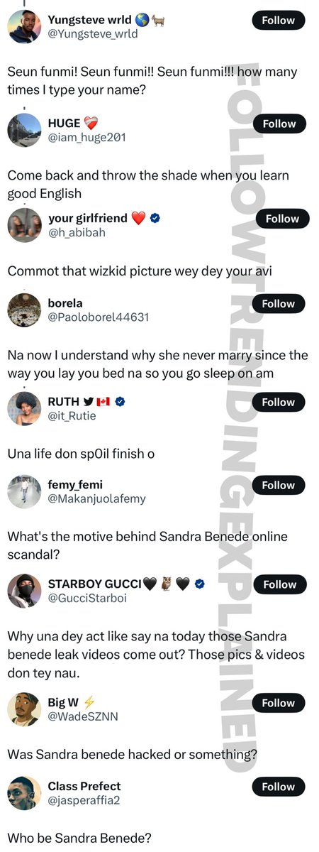 Sandra Benede is trending because somehow “exclusive” videos of the