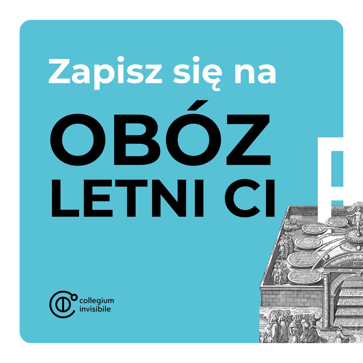 Collegium Invisibile (@coll_inv) on Twitter photo 🌿 Drogie Collegiantki, Drodzy Collegianci i Osoby Collegianckie - zapraszamy na Obóz Letni w Kaliszu (6–8.06)!
📌 Jeśli chcesz wziąć udział, wypełnij formularz zgłoszeniowy do 4 maja – znajdziesz go w w mailu oraz na naszym Forum na Facebooku (tam też są szczegóły programu). 🌿 Drogie Collegiantki, Drodzy Collegianci i Osoby Collegianckie - zapraszamy na Obóz Letni w Kaliszu (6–8.06)!
📌 Jeśli chcesz wziąć udział, wypełnij formularz zgłoszeniowy do 4 maja – znajdziesz go w w mailu oraz na naszym Forum na Facebooku (tam też są szczegóły programu).