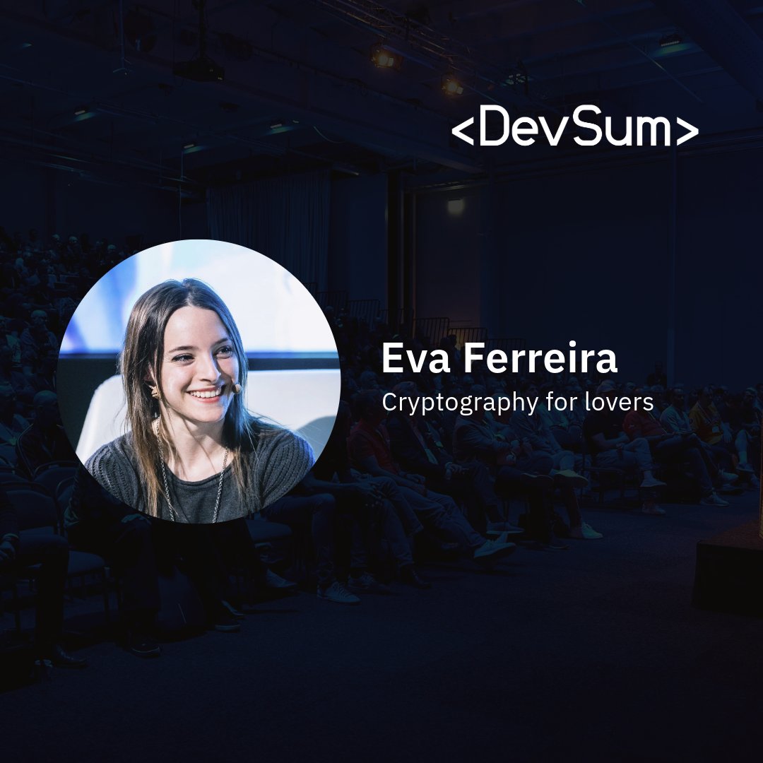 I'm happy to announce that I'll be speaking at <a href="/DevSum_swe/">DevSum</a> conference this year!!

Join us in Stockholm this June to learn about encryption methods 🔐 dating back to 1900 BC 📔

#DevSum