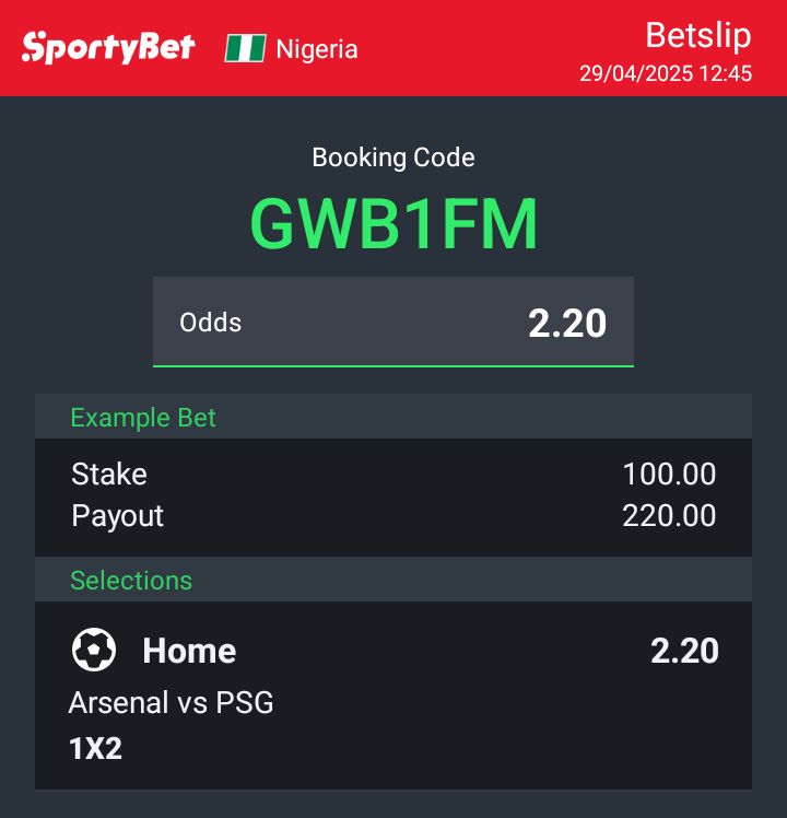 I believe arsenal go run am