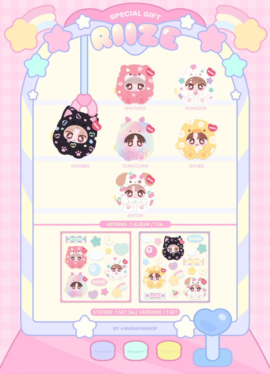 Nunayashop's tweet image. RT สุ่มแจก 20CM DOL 1 ตัว 
(พรี) RIIZE 라이즈 The 1st Album 【ODYSSEY】

☁️ : bit.ly/44Kstlm

— มัดจำได้
 ♡ PACKAGE
 ♡ PHOTOBOOK
 ♡ Smini
 ♡ Midnight Mirage

📦 สั่ง 3 ver ส่งฟรี | ค่าส่ง 50฿ 

— จ่ายส่วนที่เหลือ 25/05 
— เก็บรอบเดียว 

#ตลาดนัดRIIZE #ตลาดนัดน้องข้าว