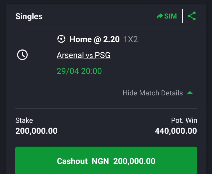 I believe say arsenal go run am