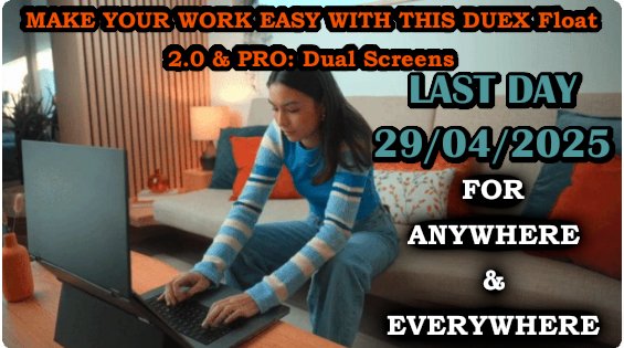 affiliate707's tweet photo. designed for modern #professionals, #gamers, and #multitaskers. Whether you're on the go or setting up your dream workstation.
β
Effortless Multitasking
β
Portable & Lightweight
β
Seamless Compatibility
β
Eye-Care & High-Resolution
check here: https://t.co/rV2d8cTgTD https://t.co/RRWbZbEdpl