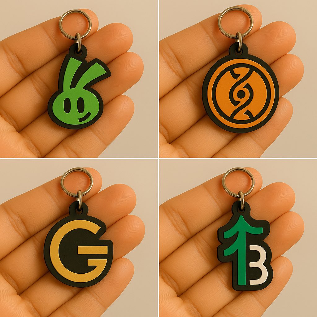 joyofweb3's tweet image. gm fam

i had a long weekend and this week might be just as busy. 

ps: can you name any of these Solana project logos?