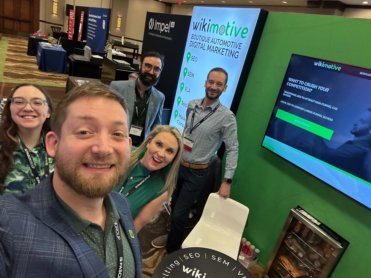 Welcome to Day 3 of DMSC!

There's still time to stop by the <a href="/Wikimotive/">Wikimotive</a> booth and talk to Meaghan, Josh, David, Sommer, and Zach to discuss our DMSC special (that could be saving you a whole lot of 💸 ). 
Book a time here => bit.ly/3RyXRvw