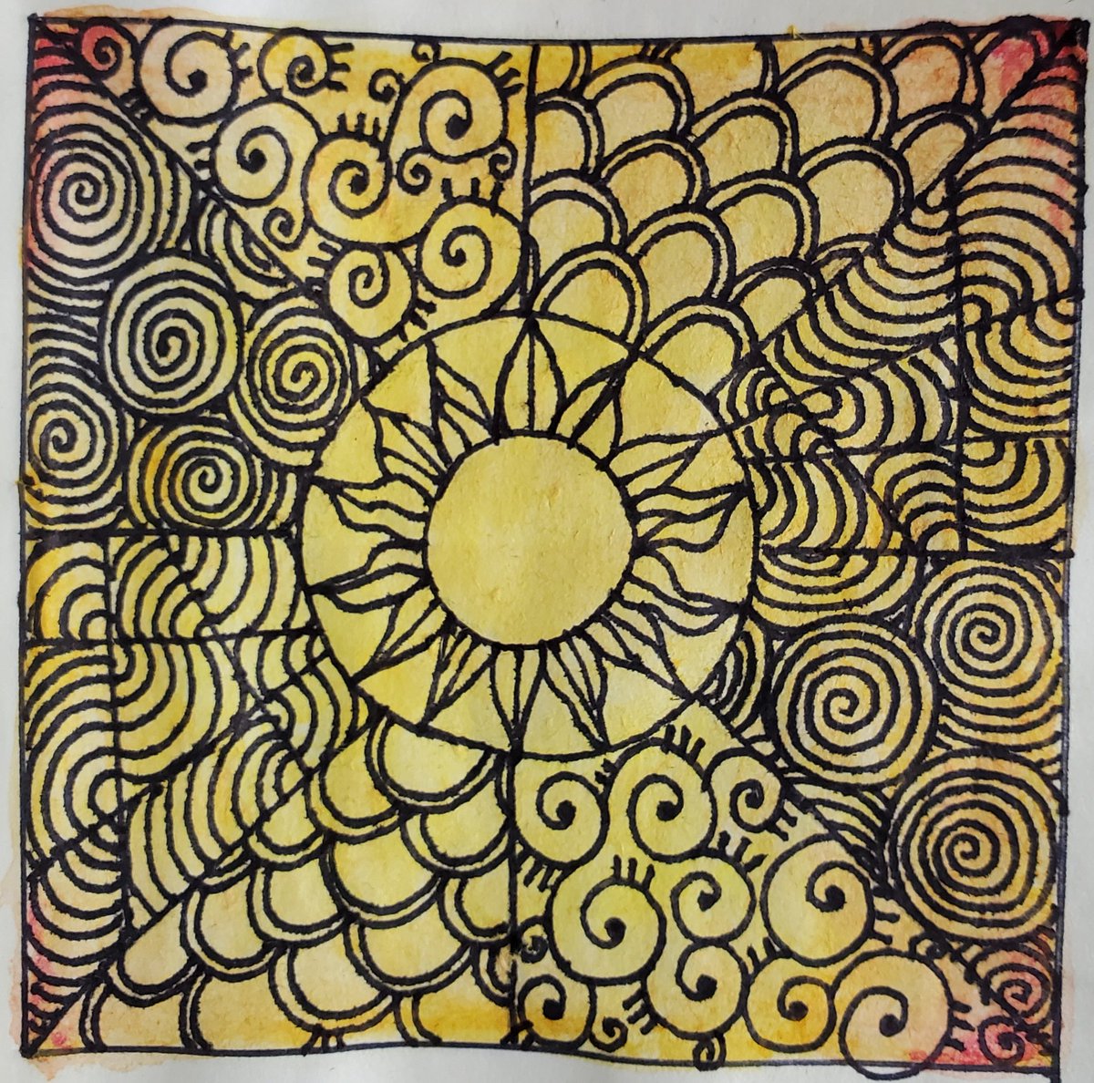 RiversoMaria's tweet photo. ππΌ #Zentangle inspiration continues. #tangling #creativeoutlets #momentsofrelaxation #concentration Grateful for and embracing the gift of #quietmoments. https://t.co/Jrft5fxHcR