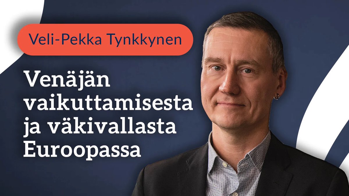 Dominic Saari (@dominic_saari) on Twitter photo Eilen sain ilon ja kunnian kutsua <a href="/VPTynkkynen/">Veli-Pekka Tynkkynen đ«đź đȘđș đșđŠ</a> kĂ€ynnistĂ€mÀÀn uuden studia generalia-luentosarjamme: #Turvallisuus ja #Tiedustelu! Mainio avaus!
youtube.com/live/GPcOtp0hG⊠Eilen sain ilon ja kunnian kutsua <a href="/VPTynkkynen/">Veli-Pekka Tynkkynen đ«đź đȘđș đșđŠ</a> kĂ€ynnistĂ€mÀÀn uuden studia generalia-luentosarjamme: #Turvallisuus ja #Tiedustelu! Mainio avaus!
youtube.com/live/GPcOtp0hGâŠ