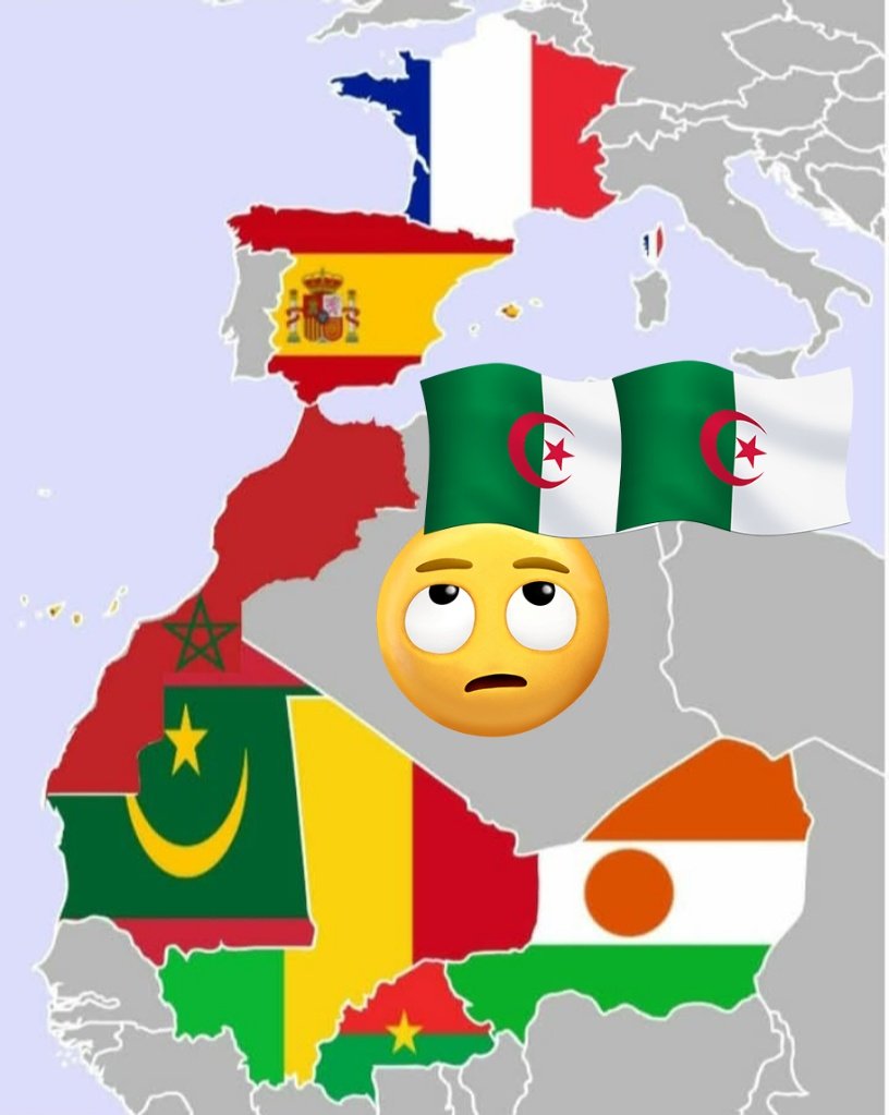 ويمكرون ويمكر الله والله خير الماكرين.
الكراغلة 50 سنة وهم يحاولون تقسيم المغرب وعزله عن محيطه الأفريقي بل وحتى المغاربي. ولكن هيهات فرق كبير بين دولة ضاربة في عمق التاريخ لعشرات القرون وبين دويلة خلقت بالأمس القريب من طرف المستعمر الذي إستقطع أراضي الدول المجاورة لصناعتها.