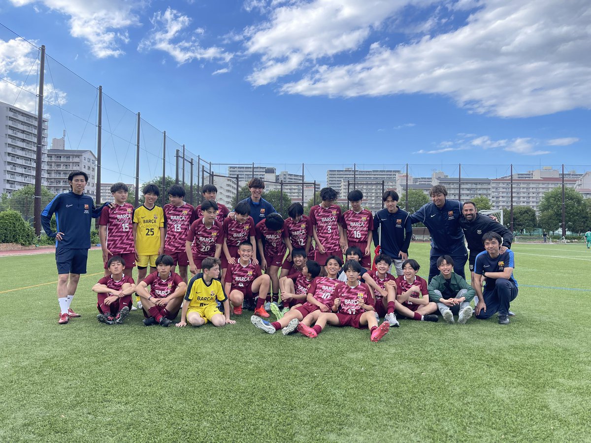 2025U15T3リーグ5-1🔵🔴
#バルサアカデミー葛飾校
#ジュニアユース