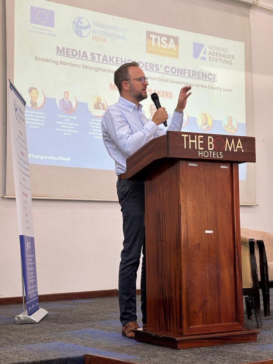 Konrad-Adenauer-Stiftung (KAS) Kenya (@kas_kenya) on Twitter photo “Bringing together civil society groups, the media & lawmakers is important in the fight against corruption,none of them can do it alone.It’s also crucial that each of these groups understands their role if we want real, long-term results.”~Mathias Kamp,<a href="/KAS_Kenya/">Konrad-Adenauer-Stiftung (KAS) Kenya</a> “Bringing together civil society groups, the media & lawmakers is important in the fight against corruption,none of them can do it alone.It’s also crucial that each of these groups understands their role if we want real, long-term results.”~Mathias Kamp,<a href="/KAS_Kenya/">Konrad-Adenauer-Stiftung (KAS) Kenya</a>