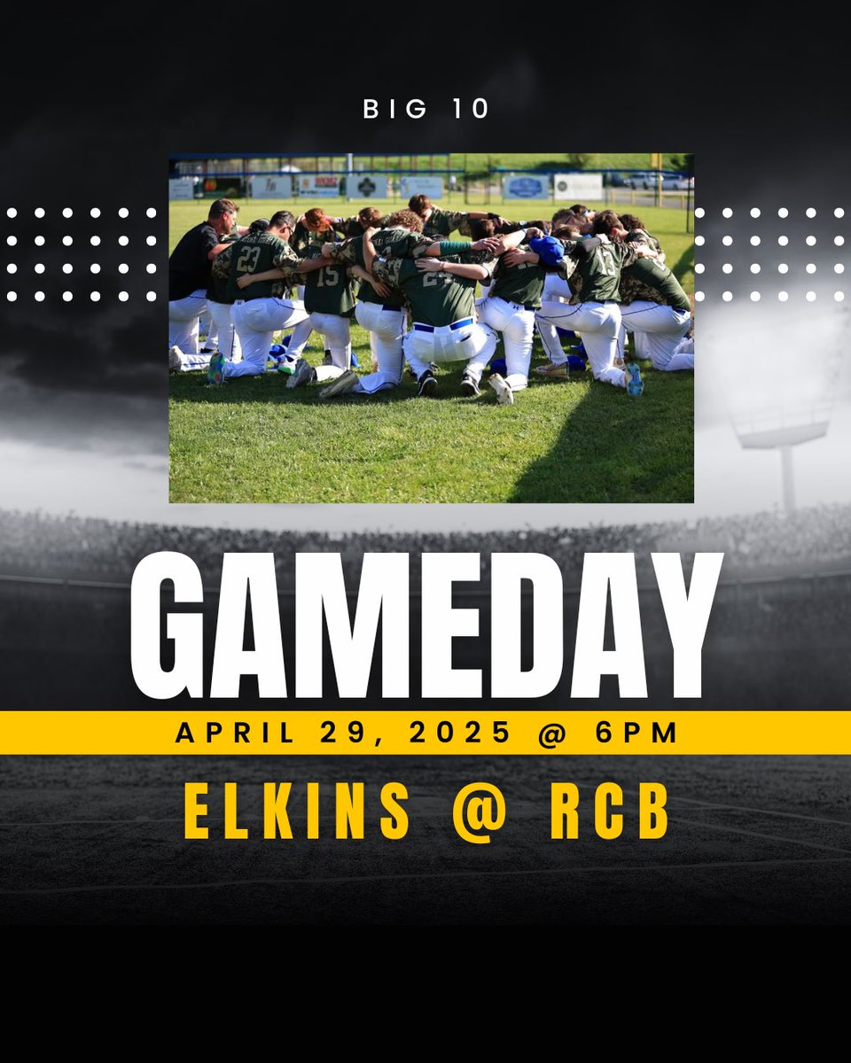 RCBBASEBALL's tweet photo. It’s GameDay!!
#rcbbaseball https://t.co/34dD1xLDxO