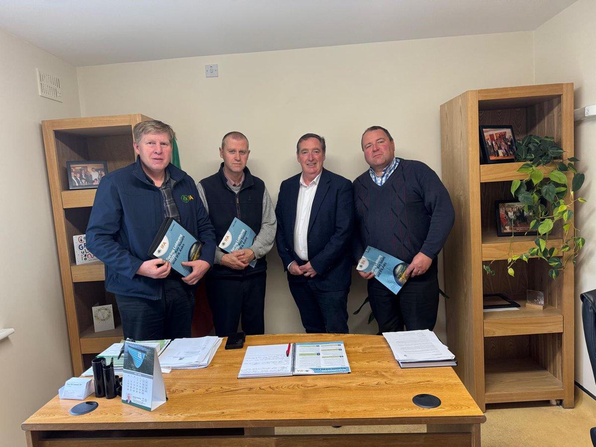 William Dolan (@williamd_ifa) on Twitter photo Offaly IFA met with our local Td Deputy Tony Mccormack FF, john Clendennen FG and Carol Nolan Ind , on issues including Mercorsur, TB,Gaec 2, Acres payment and river maintenance in the county <a href="/IFAmedia/">Irish Farmers' Association</a> Offaly IFA met with our local Td Deputy Tony Mccormack FF, john Clendennen FG and Carol Nolan Ind , on issues including Mercorsur, TB,Gaec 2, Acres payment and river maintenance in the county <a href="/IFAmedia/">Irish Farmers' Association</a>