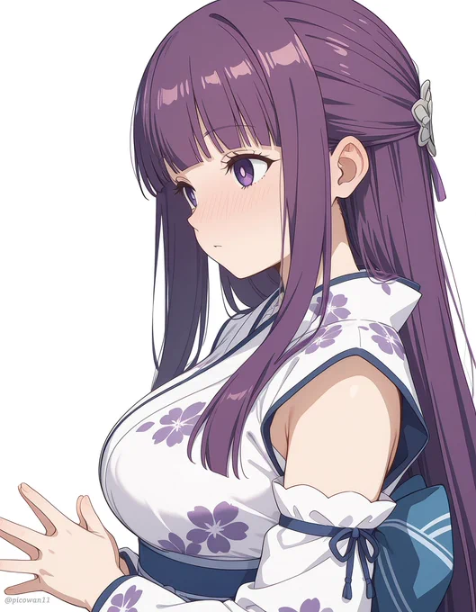 Fern confesses her feelings想いを告白するフェルン 