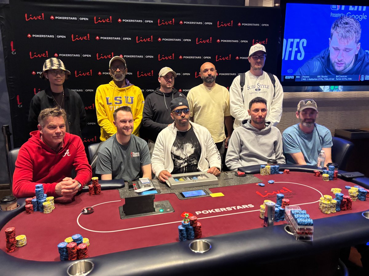 The room was buzzing 🔥 The <a href="/PokerStarsUSA/">PokerStarsUSA</a> $1,100 Main Event <a href="/LivePoker_PHL/">LivePokerPHL</a> ended in a 3-way ICM chop — Edward Leonard scooped $147K and the trophy 🏆💰 Big plays, big energy, unforgettable weekend. Let’s run it back soon.

Gambling problem? Call 1-800-Gambler.