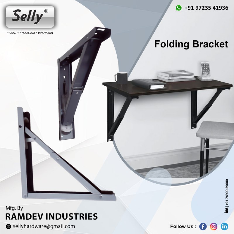 ibais_hardware's tweet image. RAMDEV INDUSTRIES (RAJKOT)

For enquiry via WhatsApp click: 
ibais.biz/9723541936

Mr. Rineshbhai Patel - 97235 41936
#foldingbracket #tablebracket #hardwarefitting #furniturefitting #fitting
.
@ibais_hardware