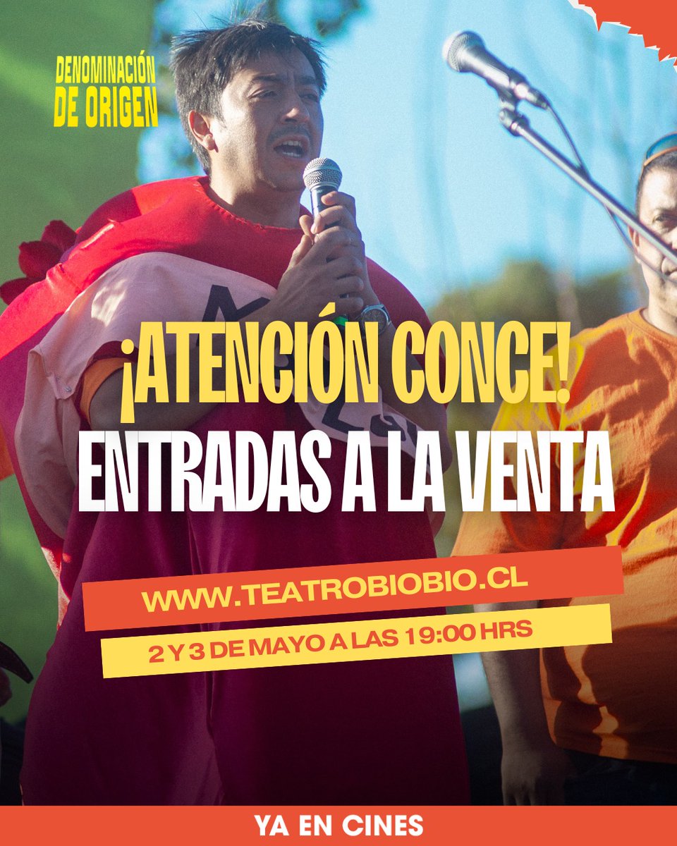 Encuentra tus longa tickets para conce en teatrobiobio.cl 🎟