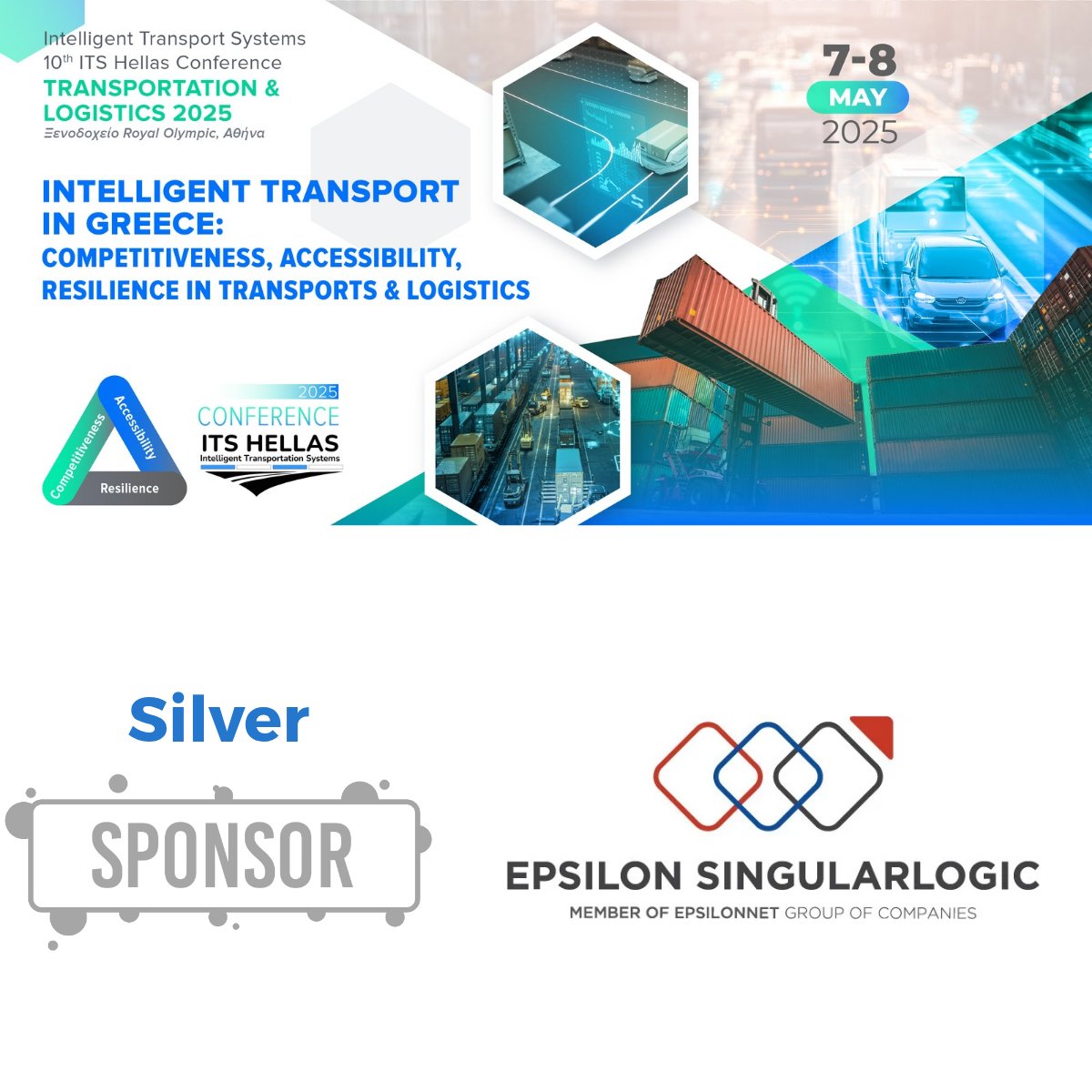 Η <a href="/epsilonsingular/">Epsilon SingularLogic</a> συμμετέχει ως Ασημένιος Χορηγός στο #ITSHellas2025!
40+ χρόνια εμπειρίας σε ERP, CRM, WMS &amp; λύσεις πληροφορικής.

7–8 Μαΐου | Royal Olympic, Αθήνα

Δωρεάν εγγραφή:
 its-hellas.gr/2025/registrat…

#DigitalSolutions #ITS