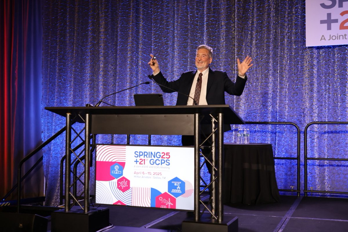 Syensqo (@syensqo) on Twitter photo Innovation & #AI took center stage at the 2025 AIChE Spring Meeting in Dallas! Our CTIO Mike Finelli shared insights on how AI, quantum computing & robotics are transforming Syensqo & the chemical industry.
#AdvancingHumanity #AIChEEvents #Syensqo <a href="/ChEnected/">American Institute of Chemical Engineers (AIChE)</a> Innovation & #AI took center stage at the 2025 AIChE Spring Meeting in Dallas! Our CTIO Mike Finelli shared insights on how AI, quantum computing & robotics are transforming Syensqo & the chemical industry.
#AdvancingHumanity #AIChEEvents #Syensqo <a href="/ChEnected/">American Institute of Chemical Engineers (AIChE)</a>