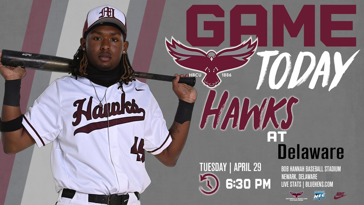 ⚾️Midweek Madness⚾️

The Hawks take on the Blue Hens under the lights for a non-conference showdown!

📺Watch (FloSports $): my.flosports.tv/partner/caa?ut…

📊Live Stats: stats.statbroadcast.com/broadcast/?id=…

#HawkPride | #SoarAboveAndBeyond