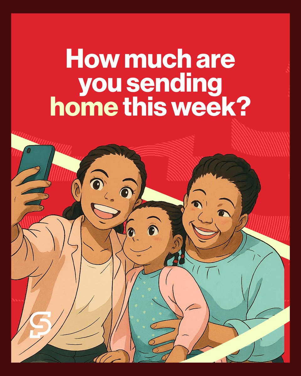 simlesspay's tweet image. It’s salary week.

How much are you sending home this time? 👀

(We read, we don't judge. Maybe.)
#SimlessPay #SendMoneyHome #MoneyTransfer