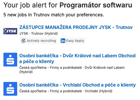 SkodaOndrej's tweet photo. Ani netuším, že LinkedIn tyto věcí rozesílá. Ale! Tohle je match století, ty vole!
@LinkedIn #LinkedInFail https://t.co/l8P40F8iyk