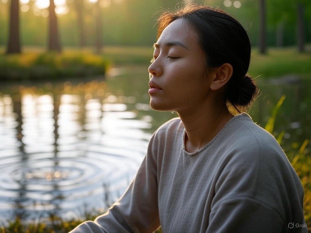 MoodTask's tweet image. Feeling overwhelmed? A 2024 study shows deep breathing techniques can lower stress and anxiety while improving focus and mood.

Explore guided breathing exercises on MoodTask.org to find calm and clarity. Start breathing better today! 🌬️ #MentalHealth…