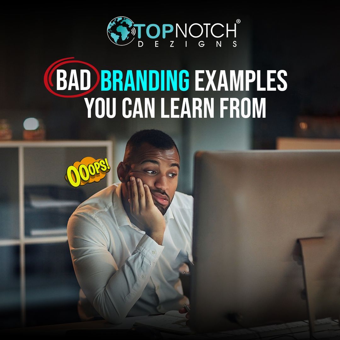 topnotchdezigns's tweet image. When it comes to branding, it’s best to err on the side of caution. While it’s a crucial element of your overall marketing efforts, if you don’t do it right, you might find yourself in waters you would rather avoid.

#BrandFails #BrandingMistakes #BrandingLessons #SEOCompany
