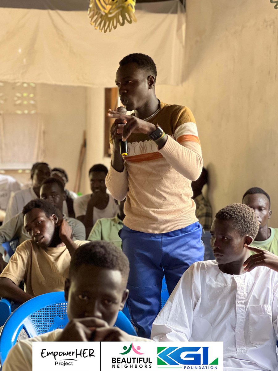 Beautiful Neighbors Global (@beautiful_grupe) on Twitter photo Our first #EmpowerHer session in Ampain welcomed refugee girls and young women with crucial voices from men & boys.
We explored mental health and GBV issues, challenged stigma, and sparked new paths to mental health and economic empowerment. 💚
#EmpowerHer
<a href="/FoundationKgl/">KGL Foundation</a> Our first #EmpowerHer session in Ampain welcomed refugee girls and young women with crucial voices from men & boys.
We explored mental health and GBV issues, challenged stigma, and sparked new paths to mental health and economic empowerment. 💚
#EmpowerHer
<a href="/FoundationKgl/">KGL Foundation</a>