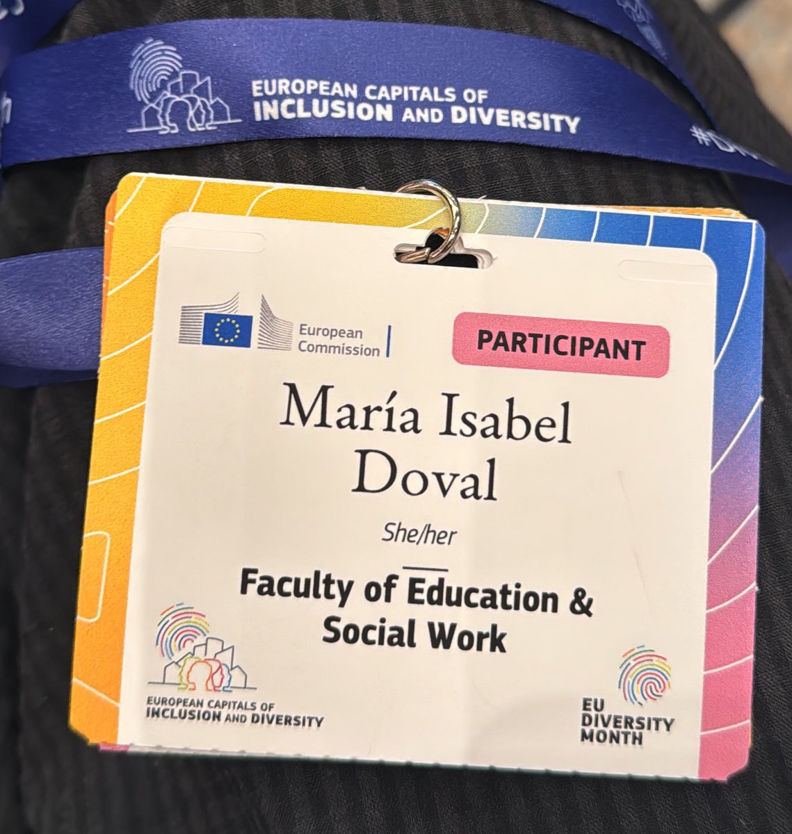 Excited to be at the EU Diversity Month 2025 Opening Event!
Fingers crossed for San Xoán de Río to win one of the EU Capitals of Inclusion and Diversity Awards 2025! Proud to have them as a stakeholder in GRANULAR project!
 #DiversityCapitals 
#EUDiversityMonth 
<a href="/ruralgranular/">Rural GRANULAR</a>