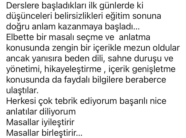 MASAL ANLATICILIĞI EĞİTİMİ KURSU MEZUNİYETİ

Eylül ayında başlayan Halk Eğitim bünyesi kurslarımızın üçüncü mezuniyetini yaptık. 
Yepyeni anlatıcılar yepyeni anlatılarıyla uygulamalı anlatı sınavına renk kattı.