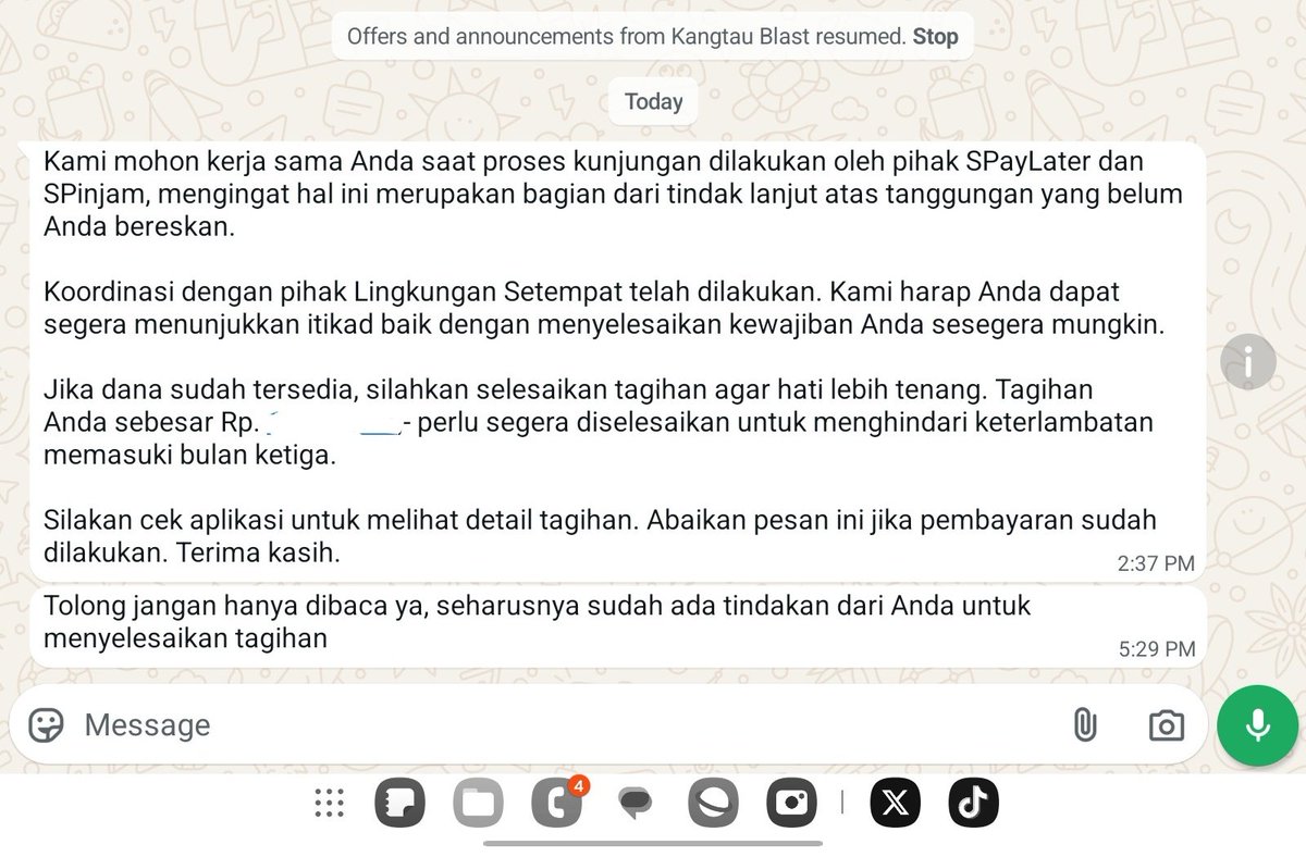 willbedebtfree's tweet photo. guys ini beneran atau template yaa? dr kangtau https://t.co/xVvjydERjB