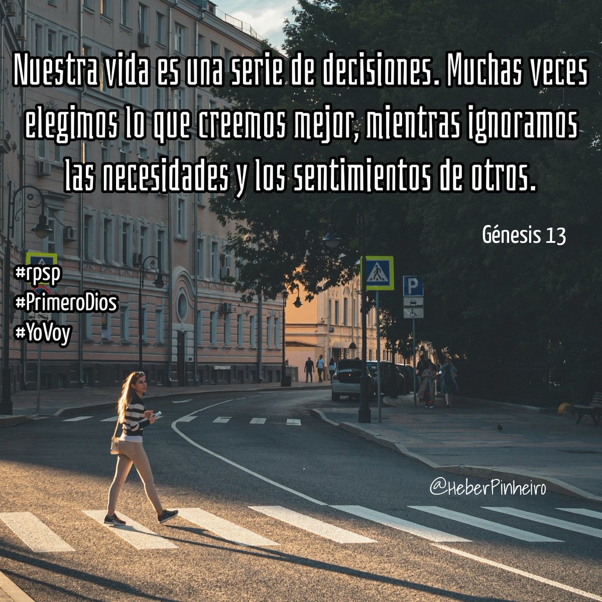 Ge13 El carácter se revela por las elecciones. Lot tomó la mejor parte de la tierra aun cuando significaba vivir cerca de Sodoma. Fue codicioso, deseó lo mejor para sí mismo, sin pensar en las necesidades de su tío Abram o en lo que era justo #rpsp #PrimeroDios #YoVoy