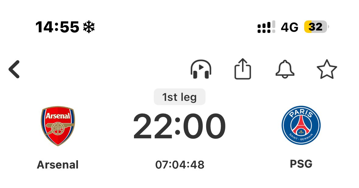 It's the UCL semifinals: Arsenal vs. PSG. Can you predict the exact score for a chance to win ₦10,000 or KES 1,000 ($10)? The first correct prediction in the comments will be selected. Note: Any attempts to cheat will be detected. Follow and retweet to increase your visibility.